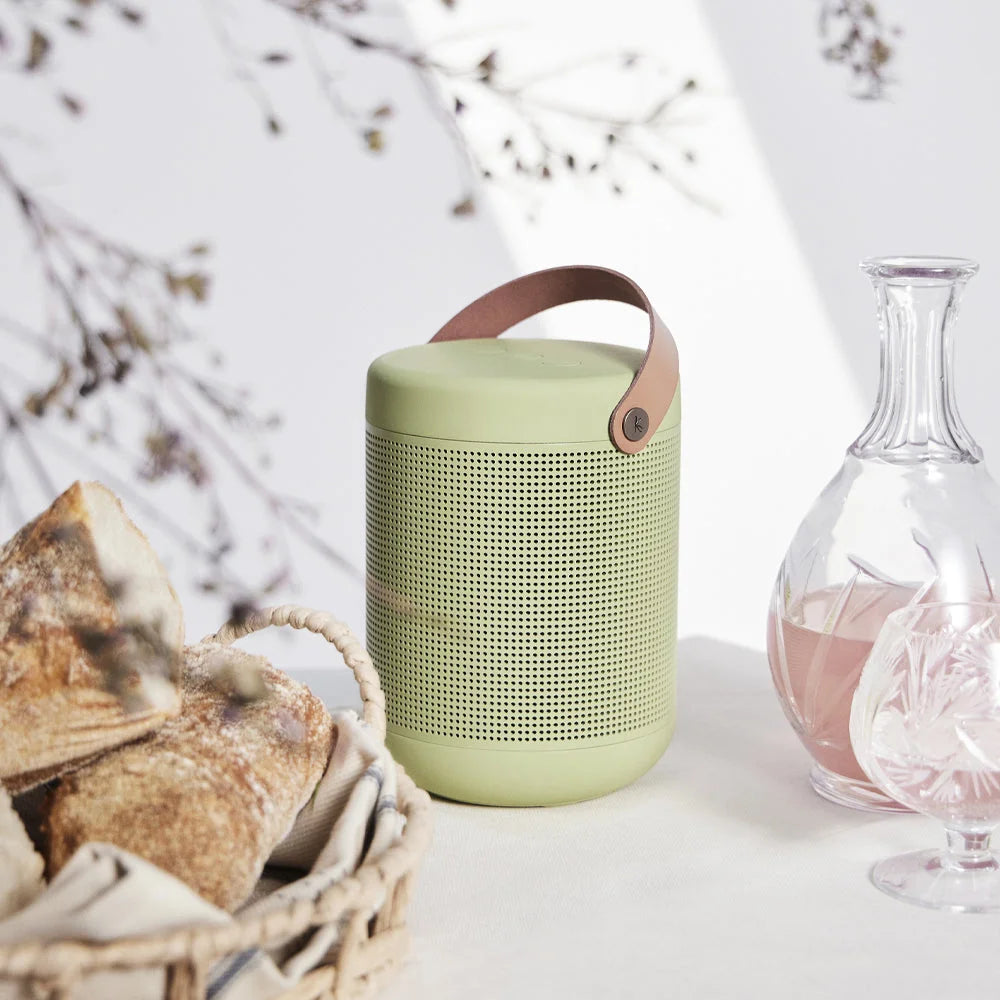 Kreafunk Amajor 2 Bluetooth Speaker - Dusty Olive - Audio &