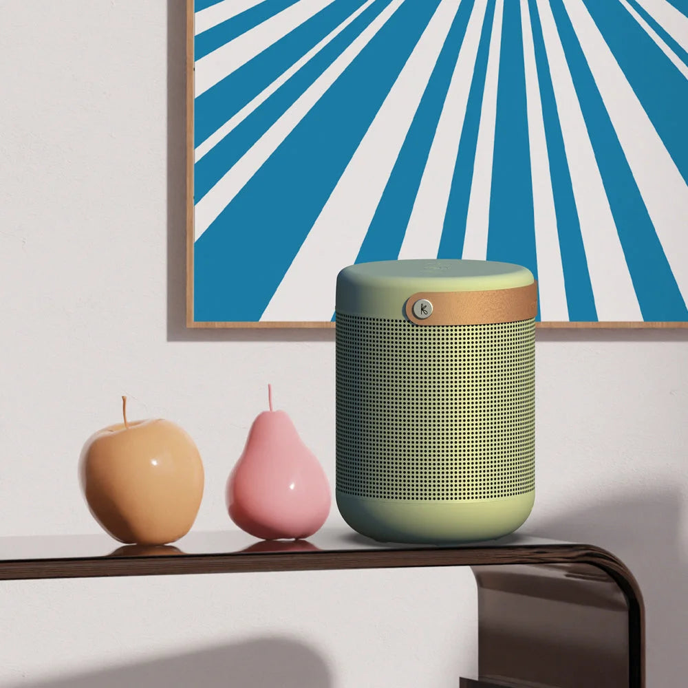 Kreafunk Amajor 2 Bluetooth Speaker - Dusty Olive - Audio &