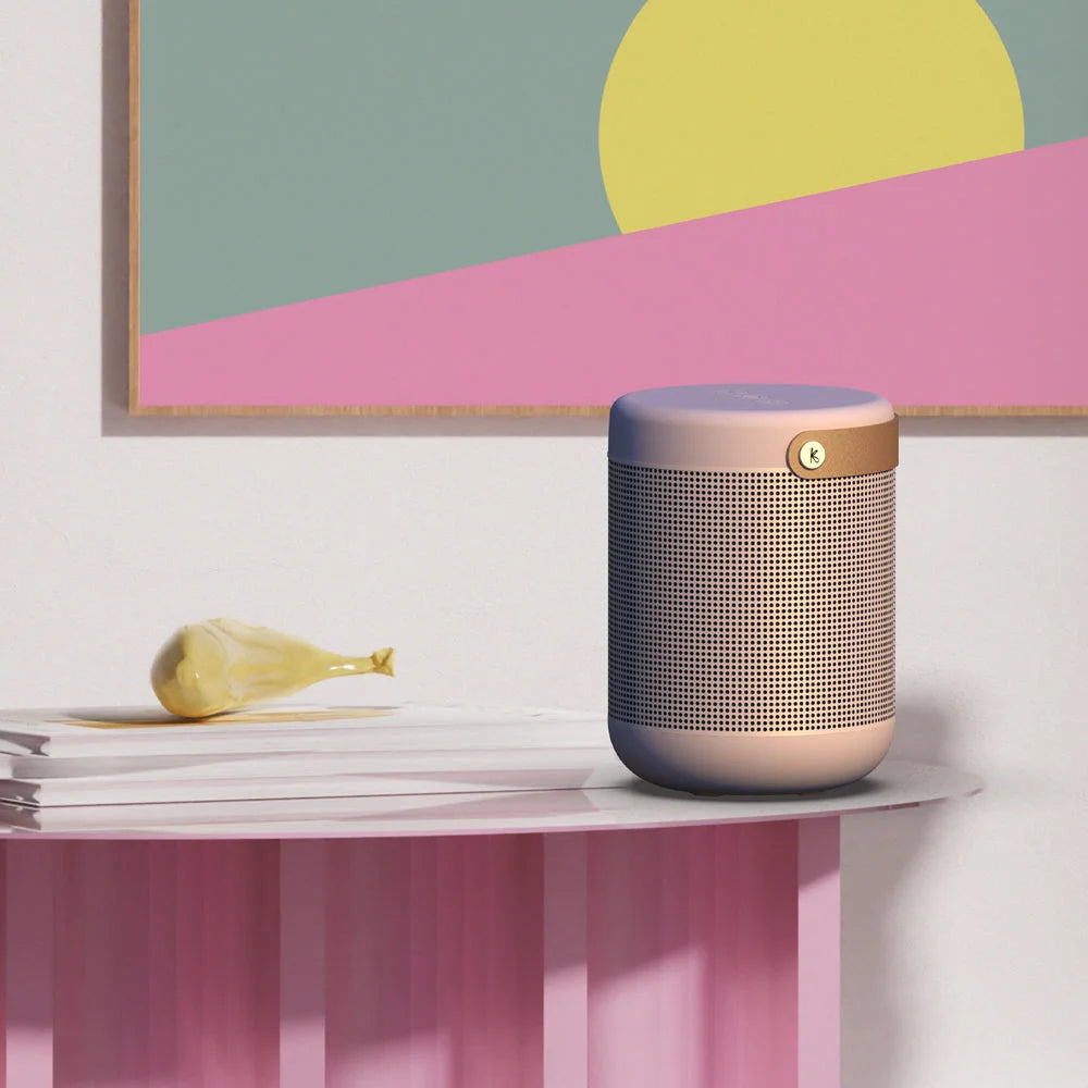 Kreafunk Amajor 2 Bluetooth Speaker - Dusty Rose - Audio &