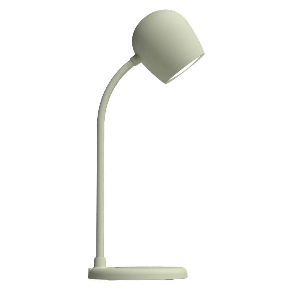 Kreafunk ellie lamp with caster wheels and side handle rail