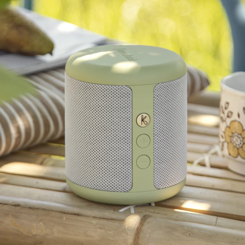 Kreafunk Karl Bluetooth Speaker - Dusty Olive - Audio &