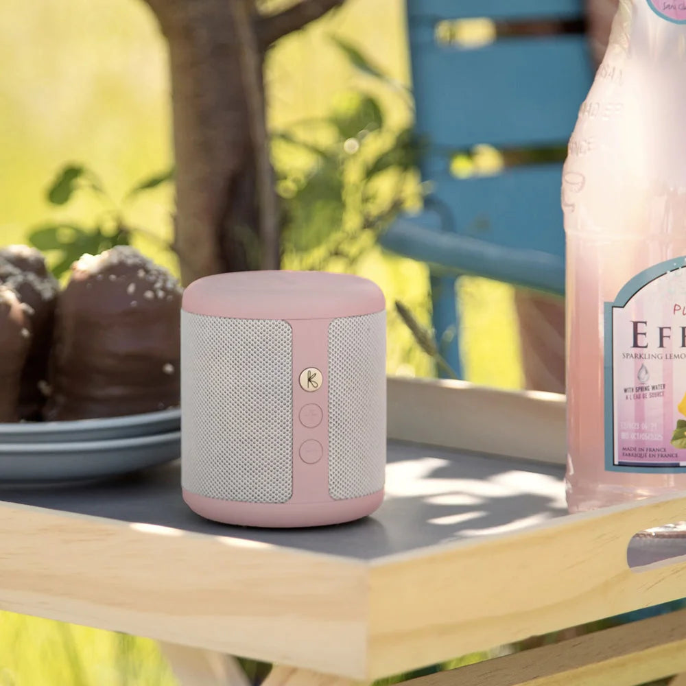 Kreafunk Karl Bluetooth Speaker - Dusty Rose - Audio &