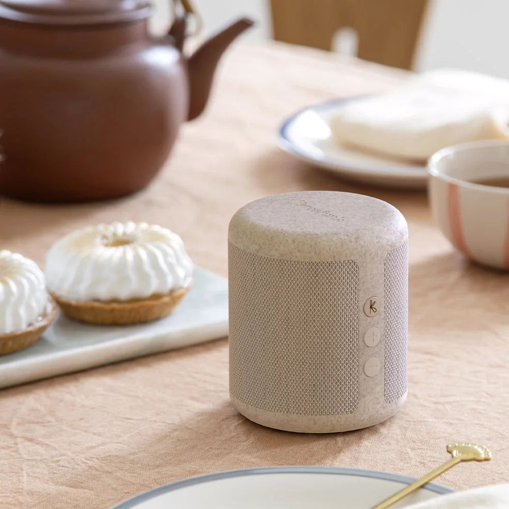 Kreafunk Karl Bluetooth Speaker - Wheat - Audio & Video >
