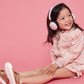 Kreafunk Kids Buzz Junior Bluetooth Headphones - Dusty Rose