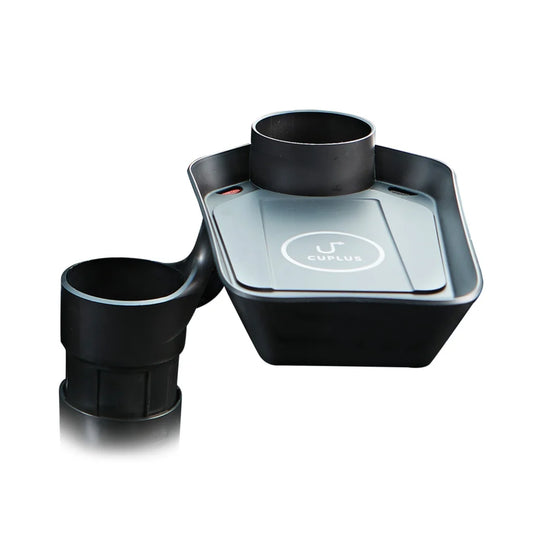 Kustom 10W Car Cup Holder Extension Fast Wireless Charger
