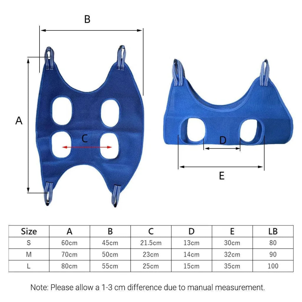 L Size Hammock Helper Pet Dog Cat Grooming Restraint Bags