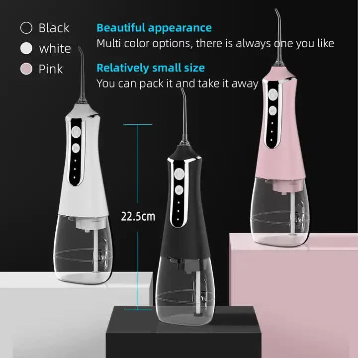 L10 White Portable Handheld Electric Water Flosser –