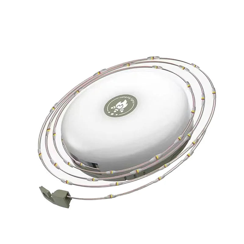 L828-10m LED Color Camping Light with Tape Measure &