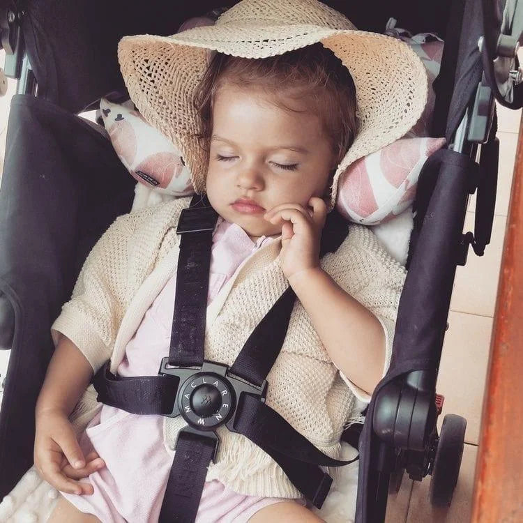 La Millou Angel's Wings Head Support Pillow FLY ME TO THE MOON NUDE | French Lavender-1973194234114740225