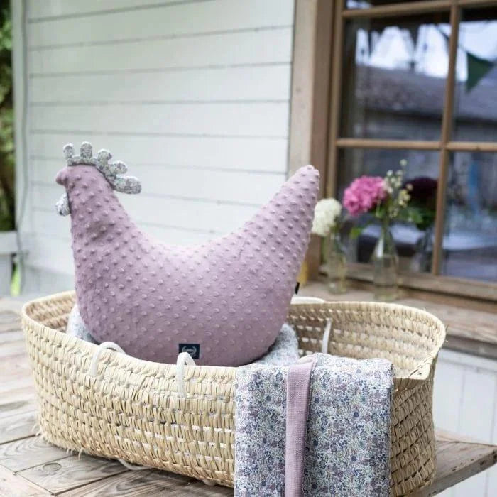 La Millou Dana's Hen Pillow LAVENDER DREAM | French Lavender-1973194228217548801