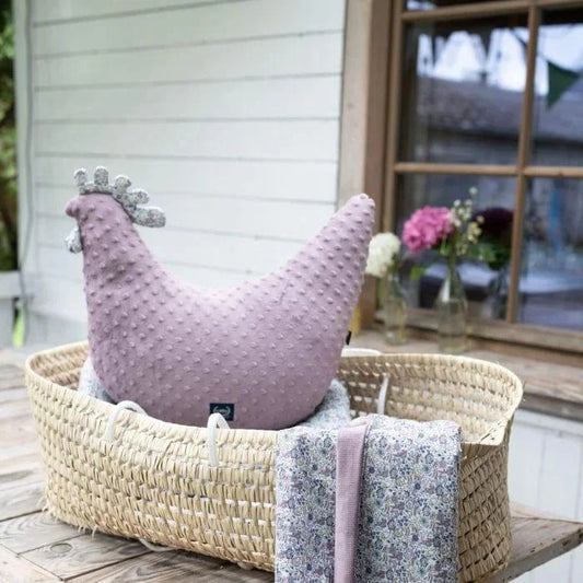 La Millou Dana's Hen Pillow LAVENDER DREAM | French Lavender-1973194228217548801