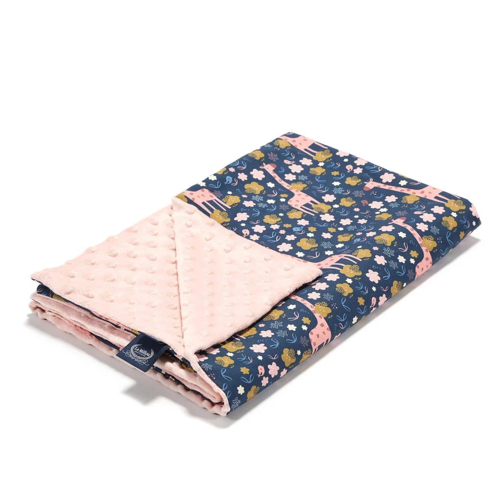 La Millou Light Blanket Medium FRENCH ROSE JARDIN | Powder Pink-1973194232126640128