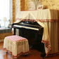 Lace Embroidered Piano Dust Cover - 60×36cm - Furniture >