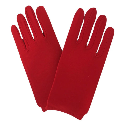 Ladies SHORT GLOVES Costume Party Wedding Bridal Fancy