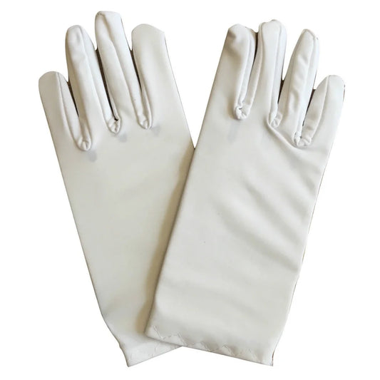 Ladies SHORT GLOVES Costume Party Wedding Bridal Fancy