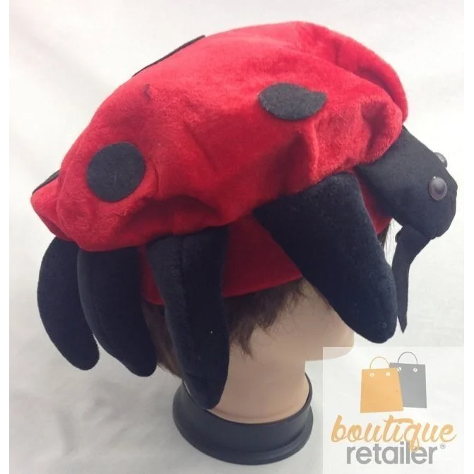 LADYBUG HAT Animal Novelty Cap Party Wear Fancy Dress