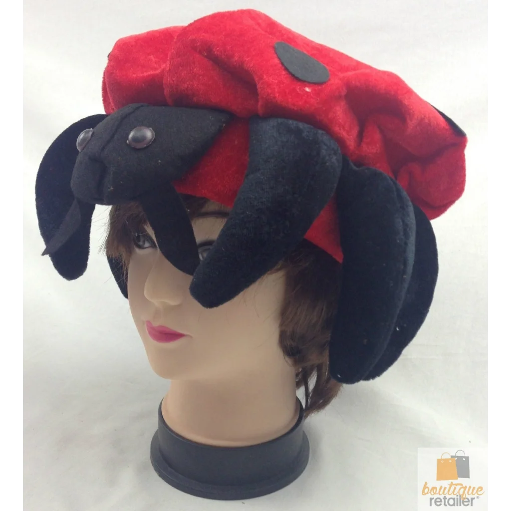 LADYBUG HAT Animal Novelty Cap Party Wear Fancy Dress