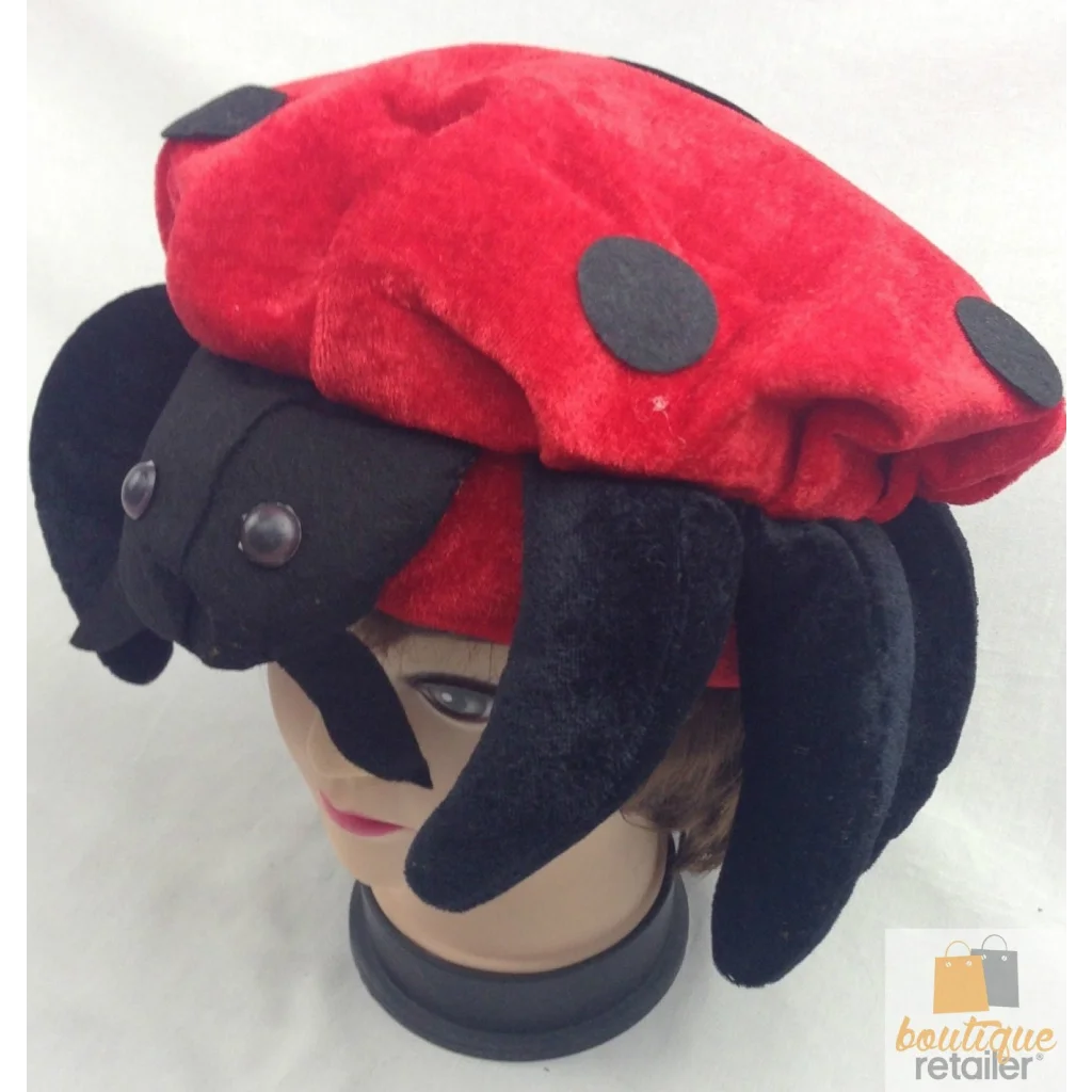 LADYBUG HAT Animal Novelty Cap Party Wear Fancy Dress