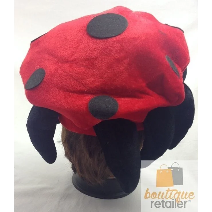 LADYBUG HAT Animal Novelty Cap Party Wear Fancy Dress