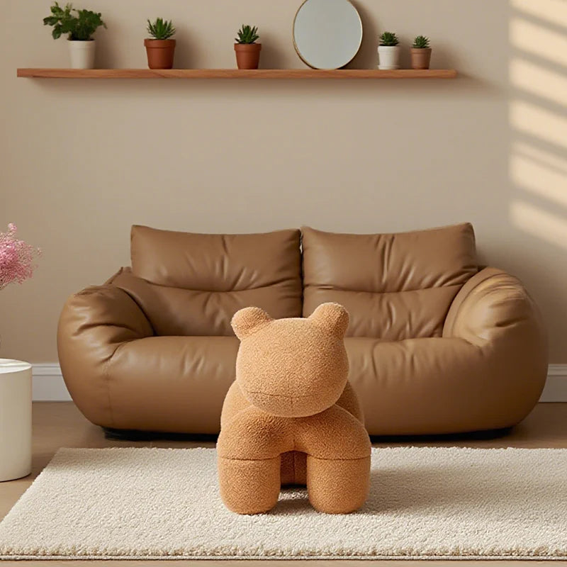 Lamb Stool Chair Brown - Baby & Kids > Kid’s Furniture >