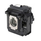 Epson replacement projector lamp in a black housing with a lifting handle