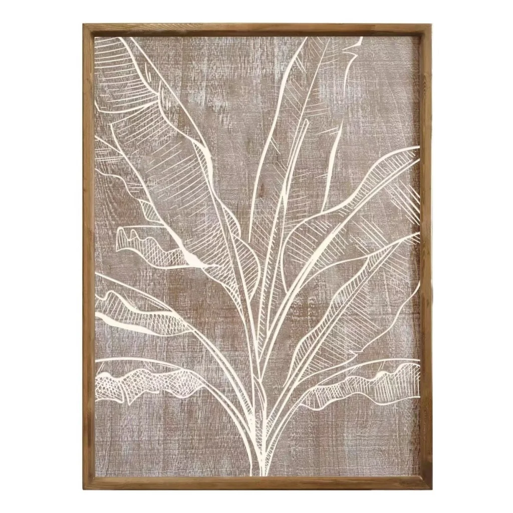 Lantania Palm Wall Art 90cm - Home & Garden > Wall Art >