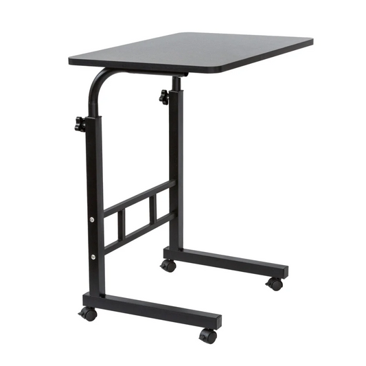 Desk with laptop adjustable height