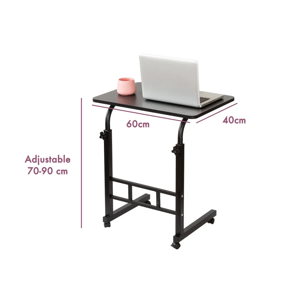 Laptop desk adjustable height desk