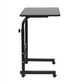 Laptop desk with work surface and storage section