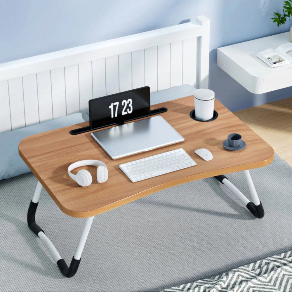Laptop Desk Table Foldable Stand Lap Tray Sofa Bed Portable
