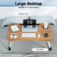 Foldable portable laptop desk