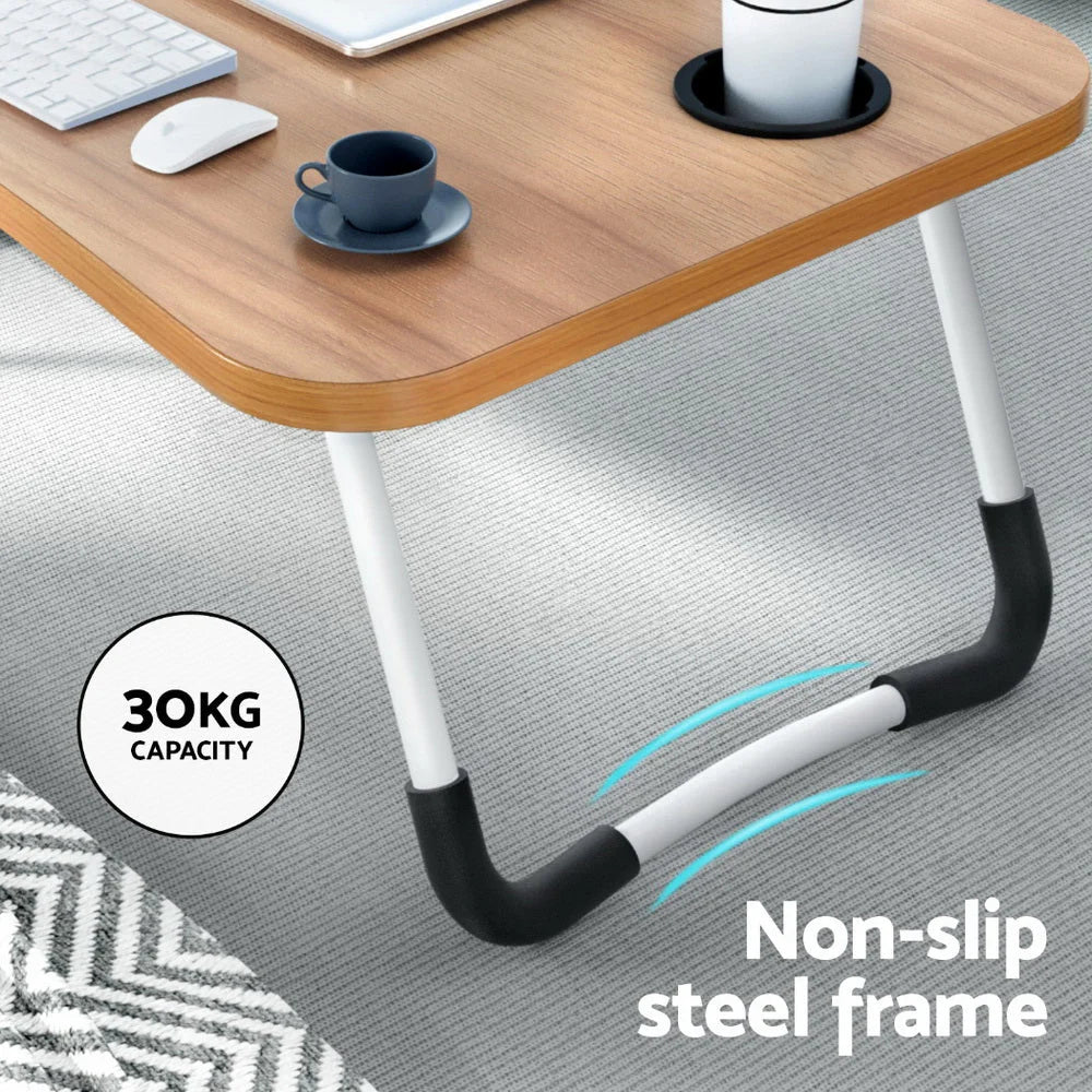 Laptop Desk Table Foldable Stand Lap Tray Sofa Bed Portable