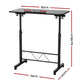 Black wooden 80cm desk for study or home office workspaces