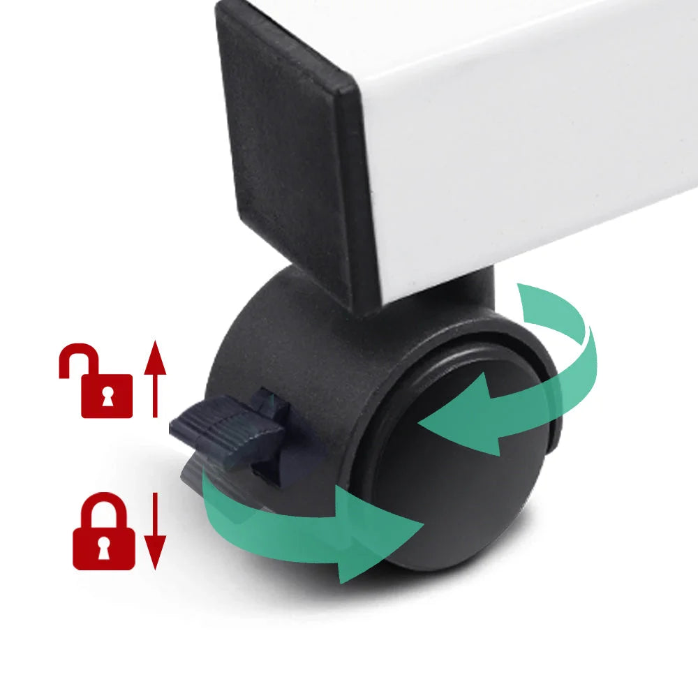 Laptop Table Desk Portable - White - Furniture > Office