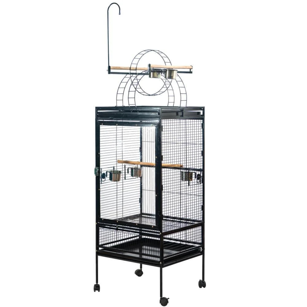 Large Bird Budgie Cage Parrot Aviary 174CM with Metal Tray