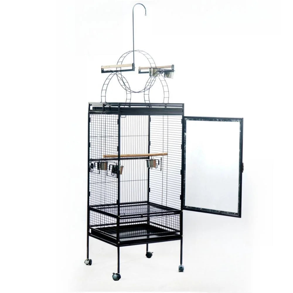 Large Bird Budgie Cage Parrot Aviary 174CM with Metal Tray