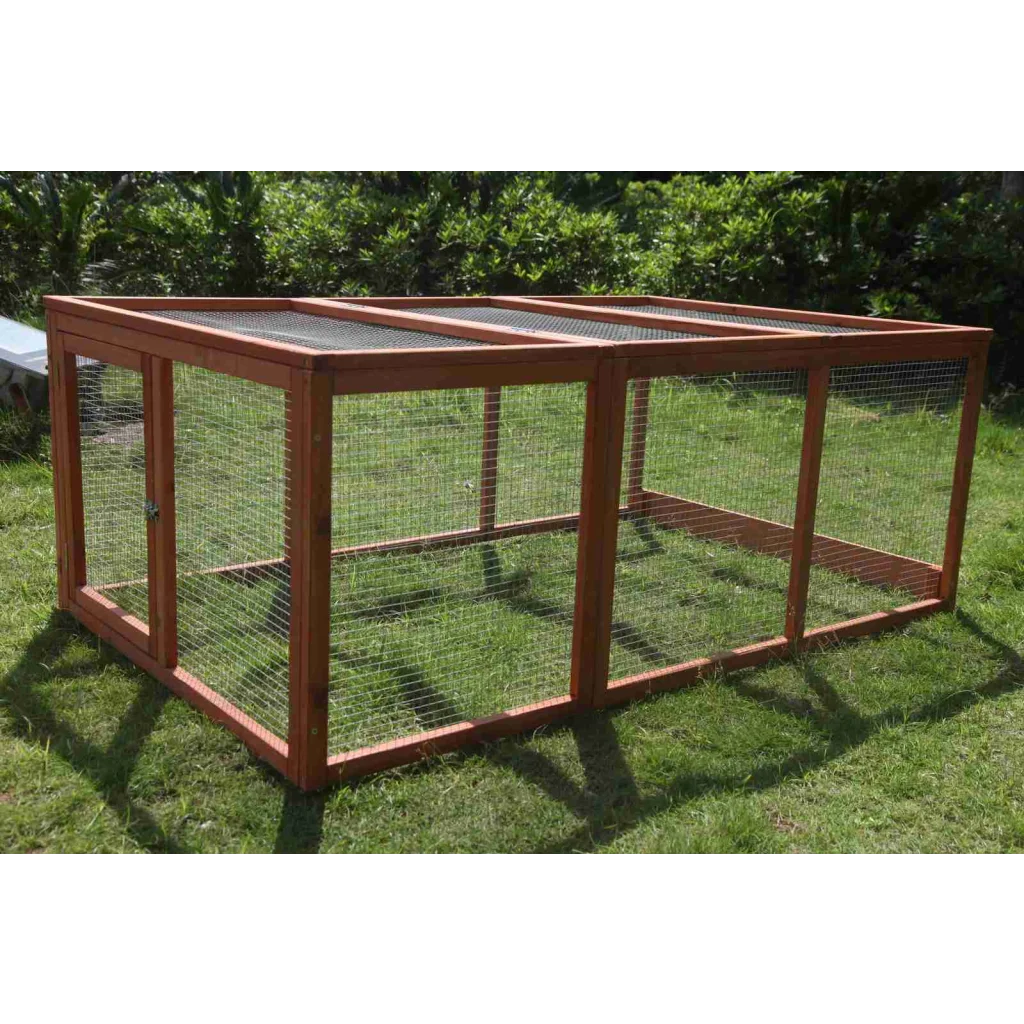 Large Chicken Coop Run Guinea Pig Cage Rabbit Hutch