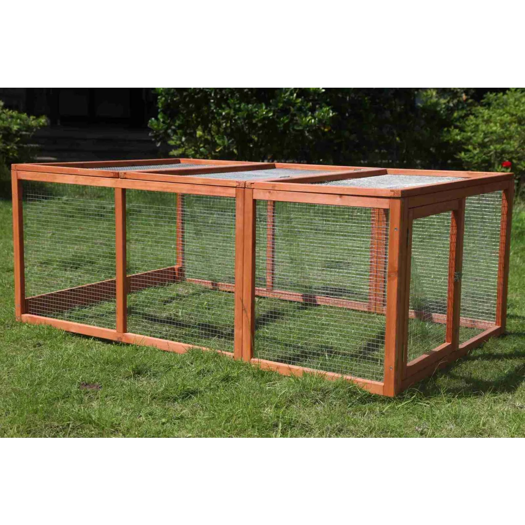 Large Chicken Coop Run Guinea Pig Cage Rabbit Hutch