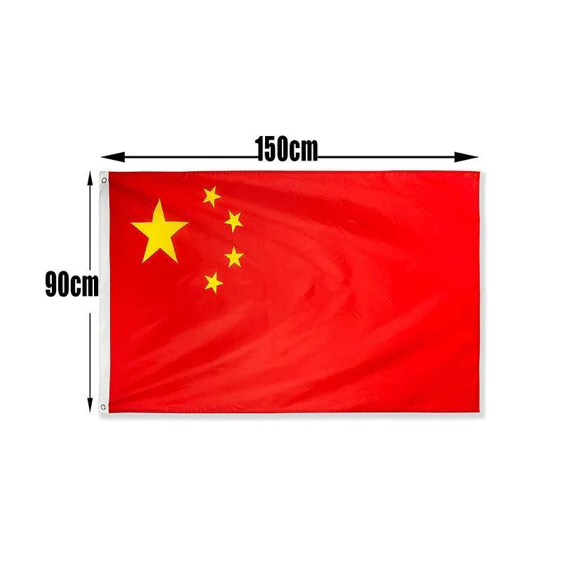 Large Chinese China Flag Heavy Duty Outdoor 90 X 150 cm