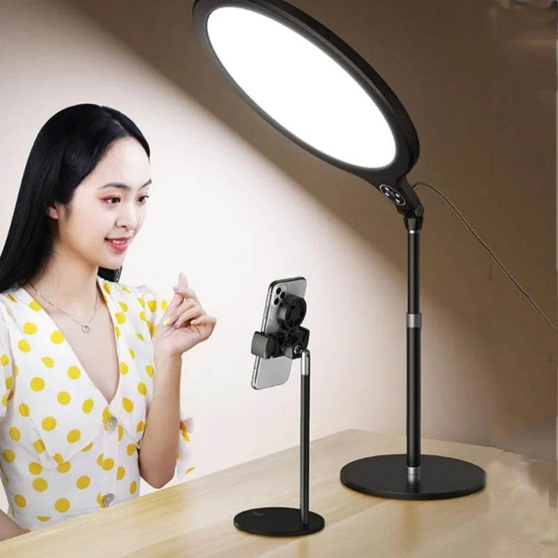 Large Desktop Beauty Fill Light Bracket for Live Broadcast