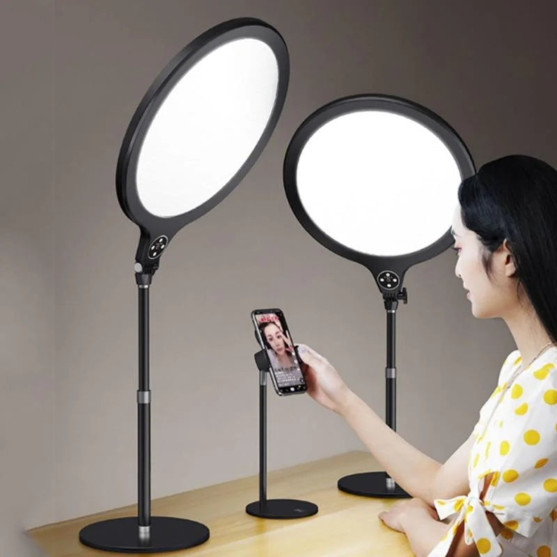 Large Desktop Beauty Fill Light Bracket for Live Broadcast