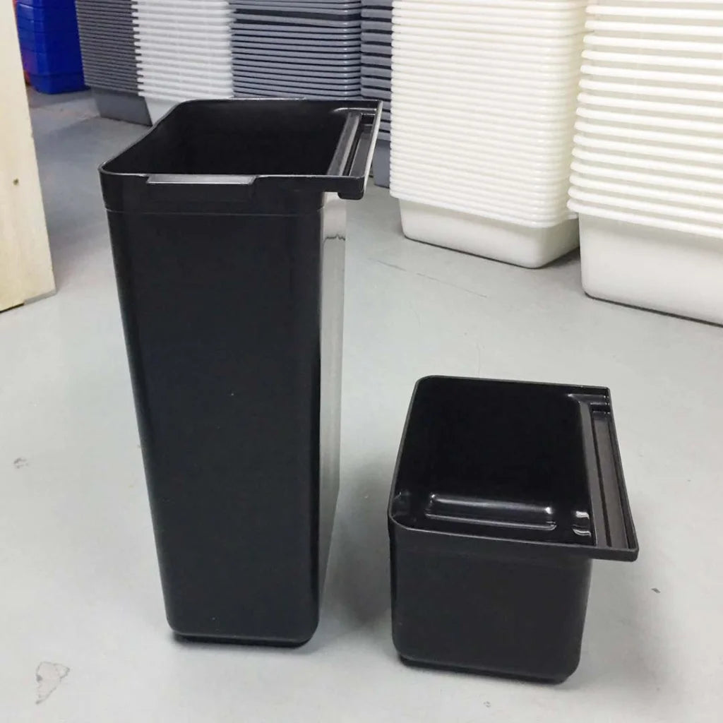 Large Food Trolley Utility Cart Waste Storage Bin - Premium