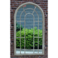 Large Garden Arched Window Mirror