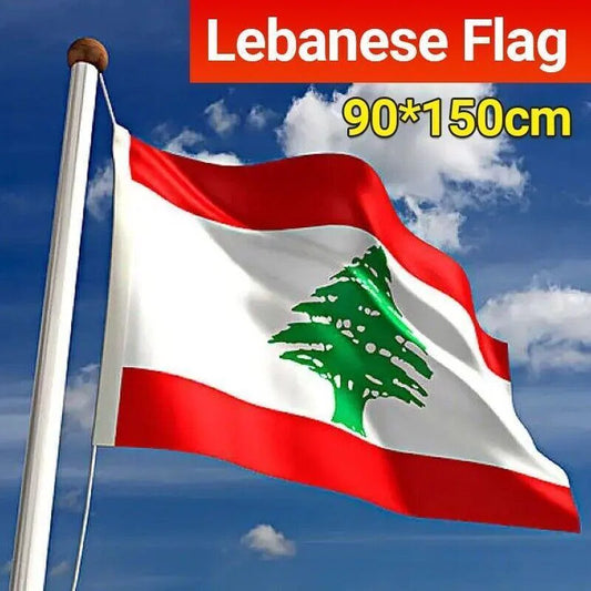 Large Lebanon Lebanese Flag Heavy Duty Outdoor Lb