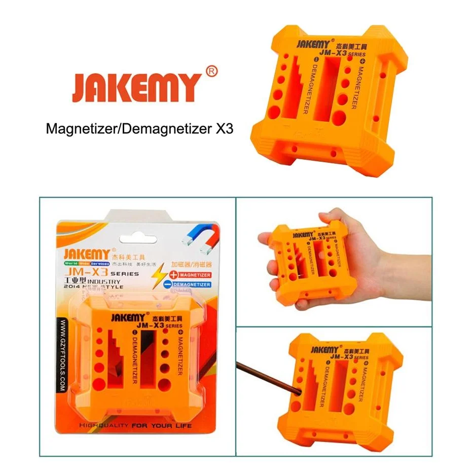 Large Magnetizer / Demagnetizer With Screwdriver Holes-1915197705811005445