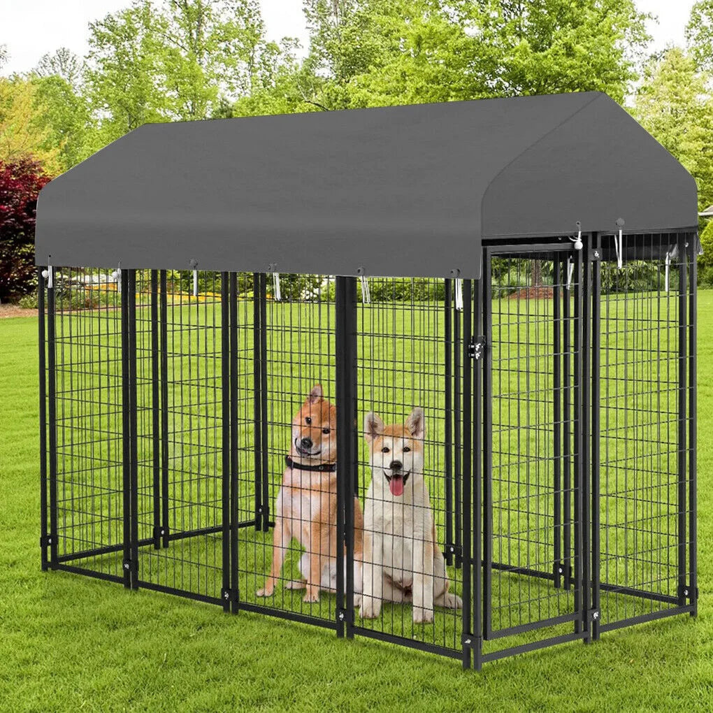250x120x165cm dog kennel with large outdoor pet cage