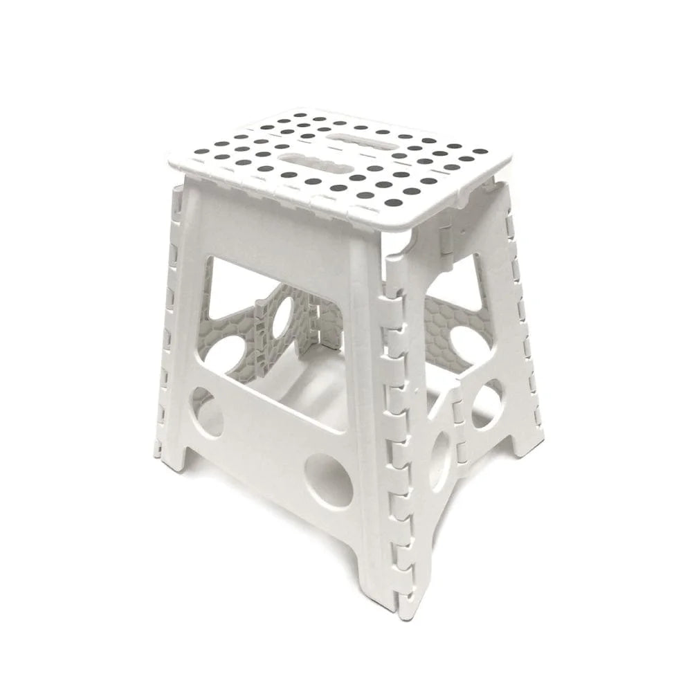 Large Plastic Folding Stool Portable Chair Outdoor Camping