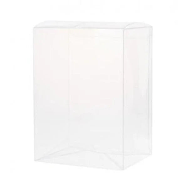 Large Plastic Rectangle Cube Box 10 Pack 22x14.5cm Gift