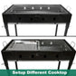 Large outdoor bbq with barbecue grill