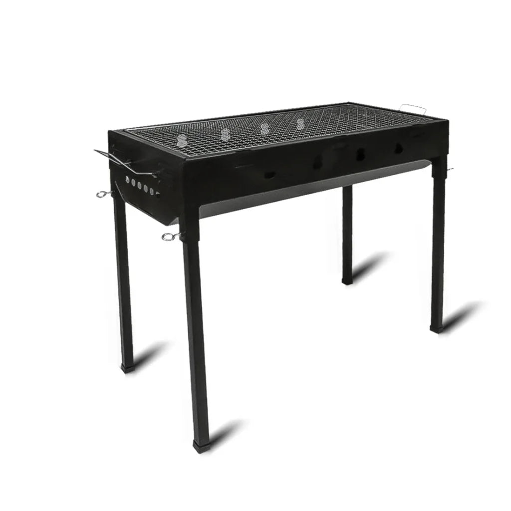 Charcoal large outdoor bbq with barbecue grill